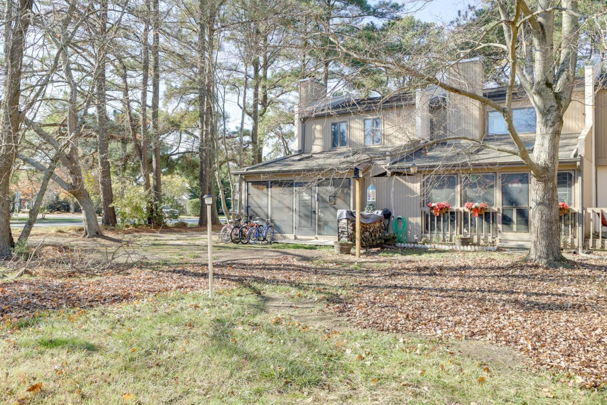 Townhome With Screened Porch 1 Mi To Bethany Beach! * Bethany Beach