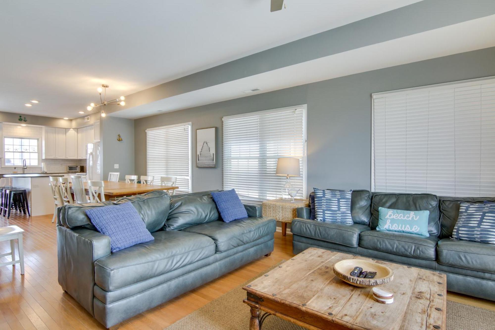 Bay-view Retreat With 5 Balconies In Bethany Beach! * Bethany Beach