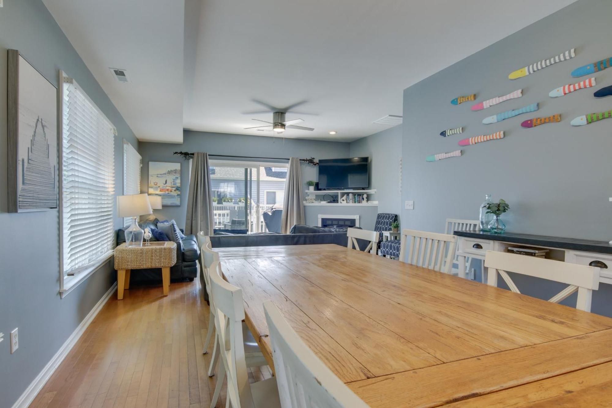 Bay-view Retreat With 5 Balconies In Bethany Beach! Bethany Beach