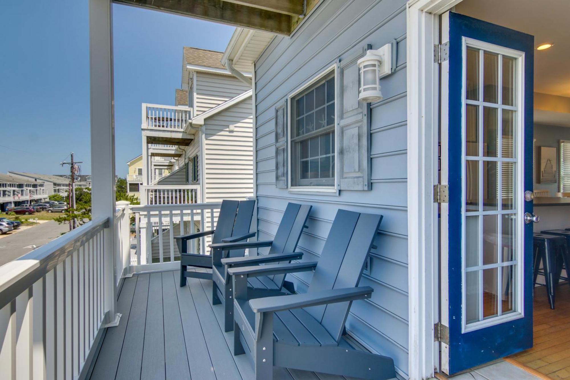 Bay-view Retreat With 5 Balconies In Bethany Beach! Holiday home Bethany Beach