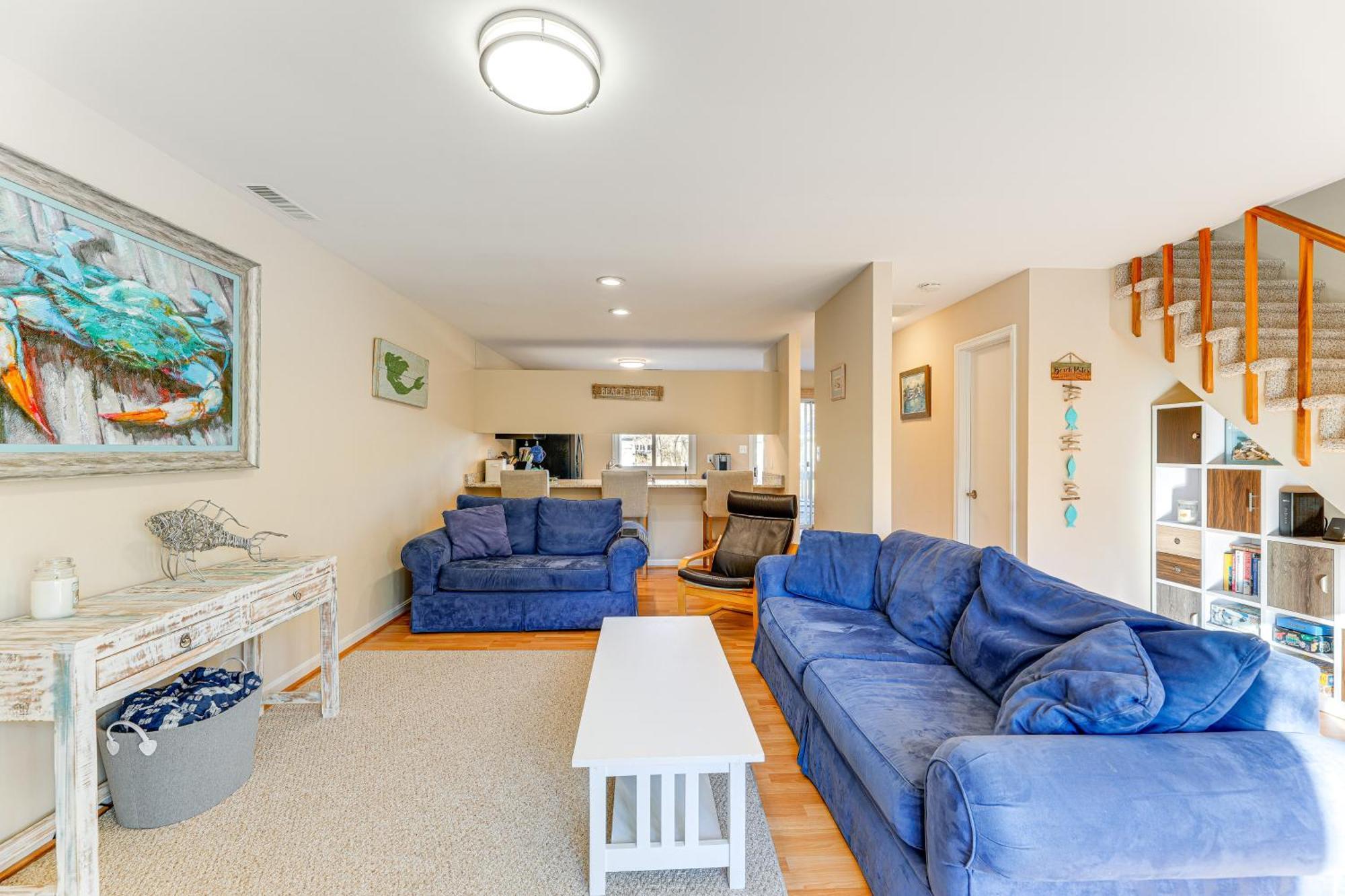 Family Townhome With Deck Walk To Bethany Beach! Bethany Beach